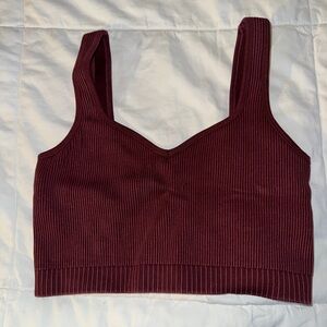 NO LONGER FOR SALE Popflex What's the Scoop Seamless Bra - Garnet - Smallflex